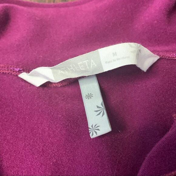 Athleta Womens Plush Tech 1/2 Zip 3.0 Pullover M - Picture 3 of 5